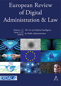 copertina 9788825538960 European Review of Digital Administration & Law